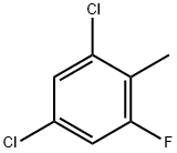 2,4-Dichloro-6-fluorotoluene Struktur