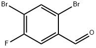 2,4-二溴-5-氟苯甲醛,1806352-88-4,结构式