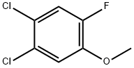 4,5-Dichloro-2-fluoroanisole Structure