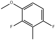 2,4-Difluoro-3-methylanisole Structure