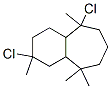 2,5-Dichlorodecahydro-2,5,9,9-tetramethyl-1H-benzocycloheptene,18067-37-3,结构式