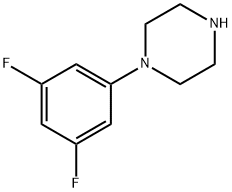 1-(3,5-difluorophenyl)piperazine Structure