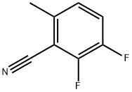 2,3-Difluoro-6-methylbenzonitrile 化学構造式