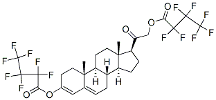 3,21-디히드록시프레그나-3,5-디엔-20-온비스(헵타플루오로부티레이트)