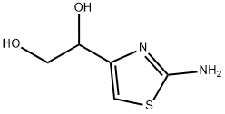 1,2-Ethanediol,  1-(2-amino-4-thiazolyl)- Struktur