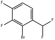2-Bromo-3,4-difluorobenzodifluoride Structure