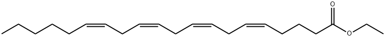 ARACHIDONIC ACID ETHYL ESTER Structure