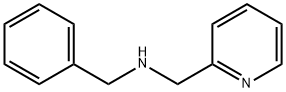 ベンジルピリジン-2-イルメチルアミン 化学構造式