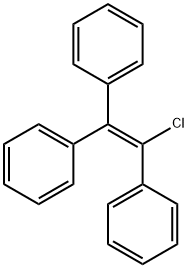 chlorotriphenylethylene  Structure
