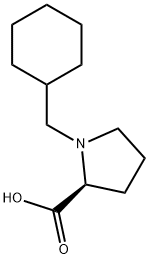 1-CYCLOHEXYLMETHYL-PYRROLIDINE-2-CARBOXYLIC ACID HYDROCHLORIDE Structure