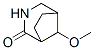 3-Azabicyclo[3.2.1]octan-2-one,8-methoxy-,syn-(9CI) Struktur