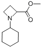 Methyl 1-cyclohexyl-2-azetidinecarboxylate 结构式