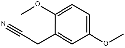 2,5-二甲氧基苯乙腈, 18086-24-3, 结构式
