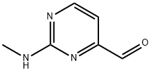 4-Pyrimidinecarboxaldehyde, 2-(methylamino)- (9CI)|2-胺甲基嘧啶-4-甲醛