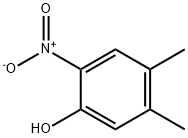 4,5-Dimethyl-2-nitrophenol 化学構造式