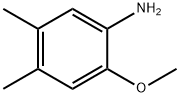 Benzenamine,  2-methoxy-4,5-dimethyl- Struktur