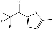 Ethanone, 2,2,2-trifluoro-1-(5-methyl-2-furanyl)- (9CI) 化学構造式