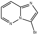 3-ブロモイミダゾ[1,2-b]ピリダジン 化学構造式