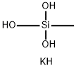 potassium dihydrogen methylsilanetriolate Structure