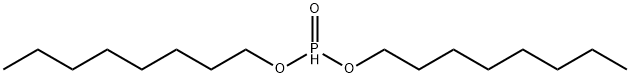 ホスホン酸ジオクチル 化学構造式