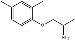 1-(2,6-Dimethylphenoxy)-2-Propanamine 化学構造式