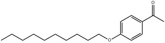 4'-癸氧基乙酰苯,18099-59-7,结构式