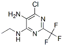 6-CHLORO-N4-ETHYL-2-(TRIFLUOROMETHYL)PYRIMIDINE-4,5-DIAMINE Structure