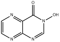 3-Hydroxy-4(3H)-pteridinone Structure