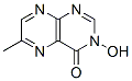 3-ヒドロキシ-6-メチル-4(3H)-プテリジノン 化学構造式