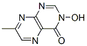 3-Hydroxy-7-methylpteridin-4(3H)-one Structure