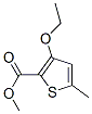 2-Thiophenecarboxylicacid,3-ethoxy-5-methyl-,methylester(9CI),181063-62-7,结构式