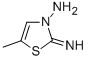 2-IMINO-5-METHYLTHIAZOL-3(2H)-AMINE,181070-34-8,结构式