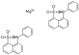 8-Anilino-1-naphthalenesulfonic acid magnesium salt Structure