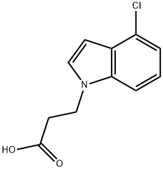 18108-88-8 3-(4-氯-1H-吲哚-1-基)丙酸