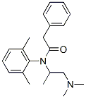 N-(2-Dimethylamino-1-methylethyl)-2',6'-dimethyl-2-phenylacetanilide Struktur