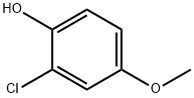 2-氯-4甲氧基苯酚,18113-03-6,结构式
