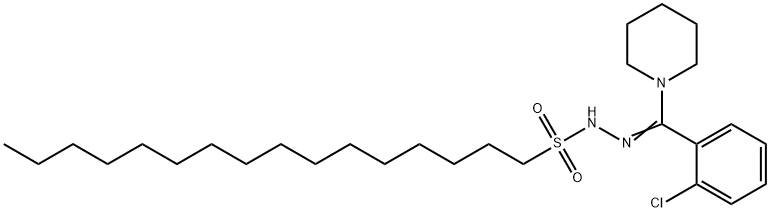 18118-66-6 N2-[(2-クロロフェニル)ピペリジノメチレン]-1-ヘキサデカンスルホノヒドラジド