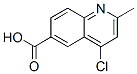 4-CHLORO-2-METHYLQUINOLINE-6-CARBOXYLIC ACID|2-甲基-4-氯-5-喹啉羧酸