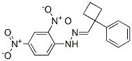 1-フェニルシクロブタンカルボアルデヒド2,4-ジニトロフェニルヒドラゾン 化学構造式