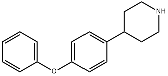 4-(4-フェノキシフェニル)ピペリジン 化学構造式