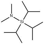 (DIMETHYLAMINO)TRIISOPROPYLSILANE  96 化学構造式