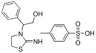 3-(2-hydroxy-1-phenylethyl)-2-iminothiazolidine toluene-p-sulphonate|