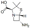 4-Thia-1-azabicyclo[3.2.0]heptane-2-carboxylicacid,6-amino-3,3-dimethyl-,(2S,5R,6R)-(9CI) 化学構造式