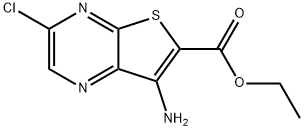 에틸7-a미노-3-클로로티에노[2,3-b]피라진-6-카르복실레이트