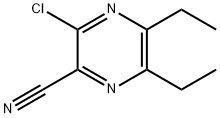 3-클로로-5,6-디에틸피라진-2-카르보니트릴
