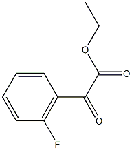 2-フルオロベンゾイルぎ酸エチル 化学構造式