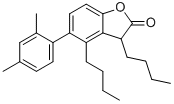Xylyl dibutylbenzofuranone Structure