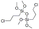 Disiloxane, 1,3-bis(3-chloropropyl)-1,1,3,3-tetramethoxy- Struktur
