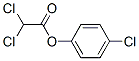 (4-chlorophenyl) 2,2-dichloroacetate Structure