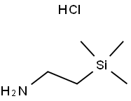 2-(trimethylsilyl)ethanamine hydrochloride Struktur